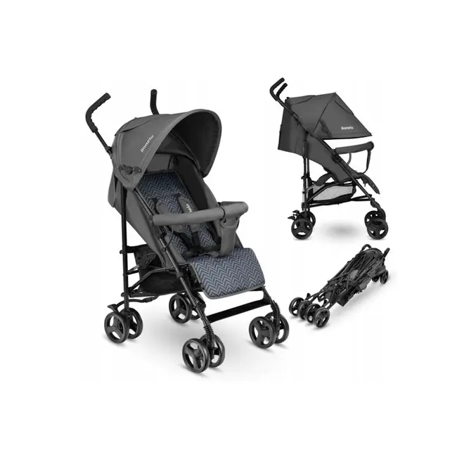 Lionelo - Carucior sport Elia Cu accesorii, Gri BYNLO-ELIA_GRAPHITE