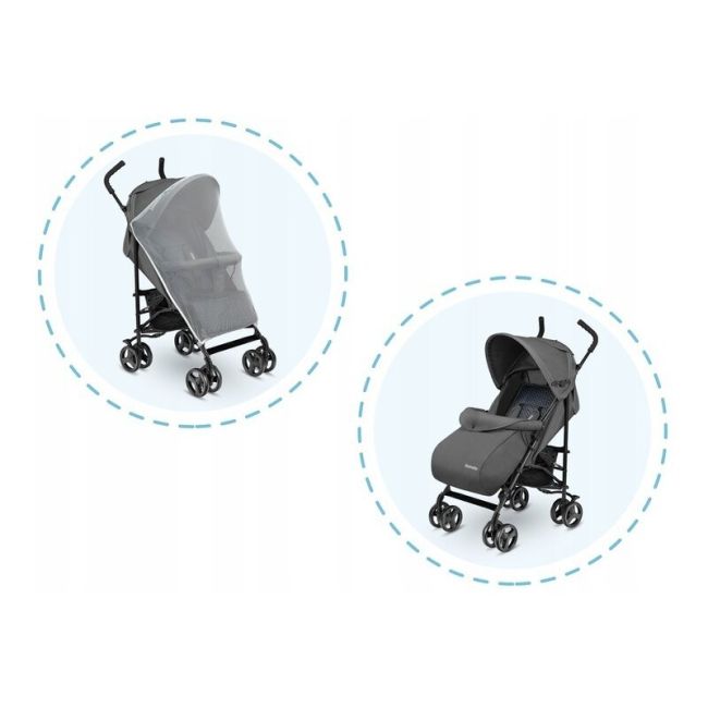 Lionelo - Carucior sport Elia Cu accesorii, Gri BYNLO-ELIA_GRAPHITE
