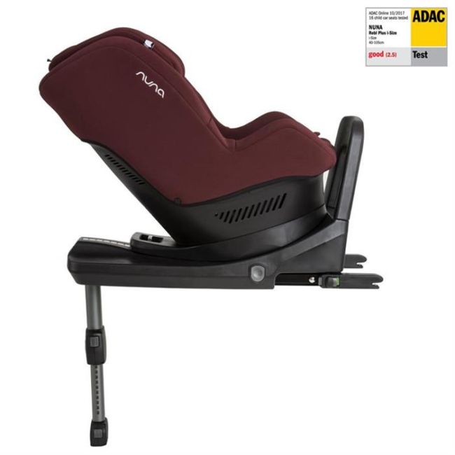 Nuna - Scaun auto REBL PLUS 360 i-Size Berry, nastere - 105 cm - BBBCS05500BRYGL