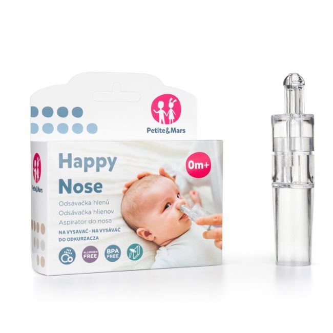 Petite&Mars - Aspirator nazal Happy Nose, 0 luni+ BYN770800