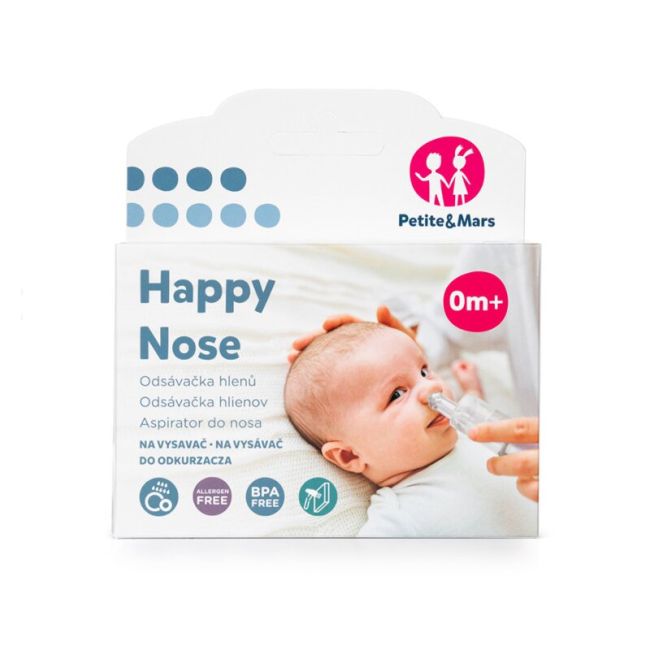 Petite&Mars - Aspirator nazal Happy Nose, 0 luni+ BYN770800