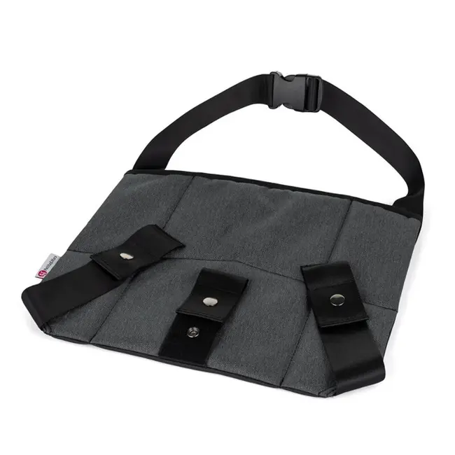 Petite&Mars - Deviator centura siguranta pentru gravide Beltley, Grey BYN852992
