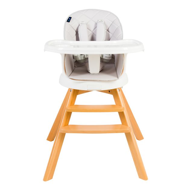Scaun de masa 3 in 1 Juju Eat&Twist, Gri JUJJU1021-Grey