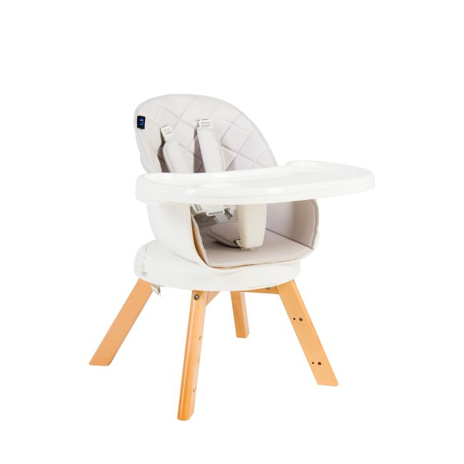 Scaun de masa 3 in 1 Juju Eat&Twist, Gri JUJJU1021-Grey