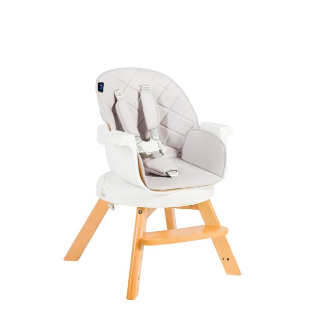 Scaun de masa 3 in 1 Juju Eat&Twist, Gri JUJJU1021-Grey