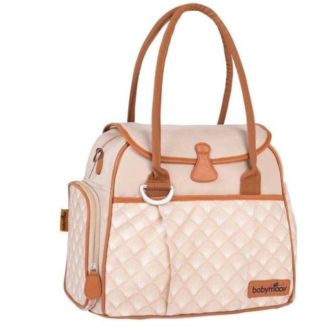 Babymoov-A043562 Geanta Multifunctionala New Style Taupe - BBBA043562