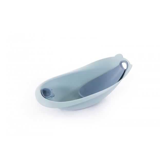 Cadita bebelusi cu suport special nou nascuti Bo Jungle Bleu - SOLBJB400620