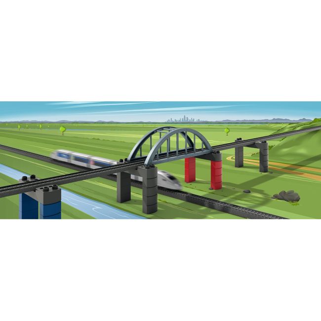 Pod feroviar suspendat Elevated Railroad Marklin My World BBX072218