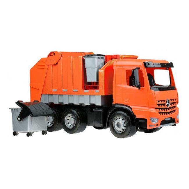 Camion de gunoi din plastic pentru copii Lena licenta Mercedes Benz 72 cm - SOLLE02165