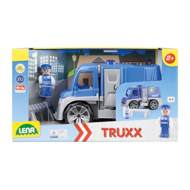 Camion Politie Lena Truxx cu figurina si accesorii - SOLLE04455