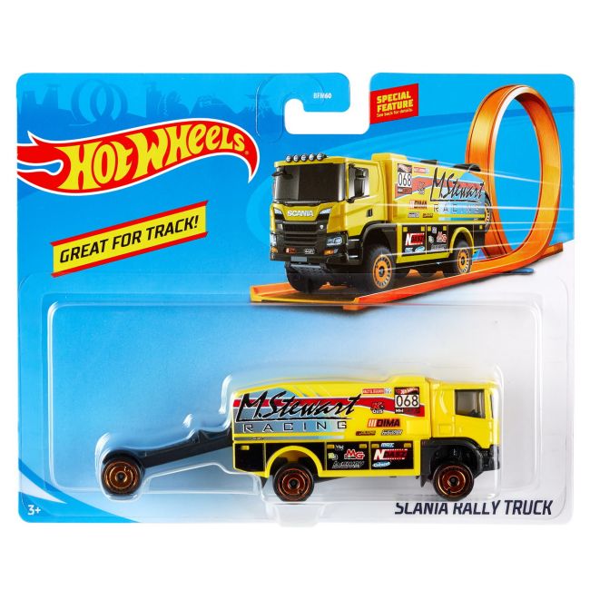 HOT WHEELS CAMION SCANIA RALLY TRUCK VIVMTBFM60_GKC33