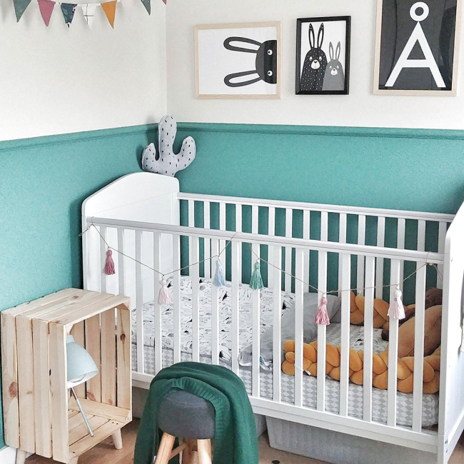 Patut Din Lemn Masiv, Transformabil Pentru Bebe Si Junior, Hampton 140 X 70 Cm Pjbhampton_140