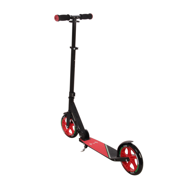 Trotienta pliabila Ferrari Junior cu roti 200 mm, neagra FUNKFXA70BL