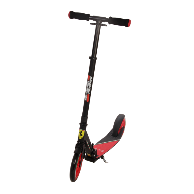Trotienta pliabila Ferrari Junior cu roti 200 mm, neagra FUNKFXA70BL