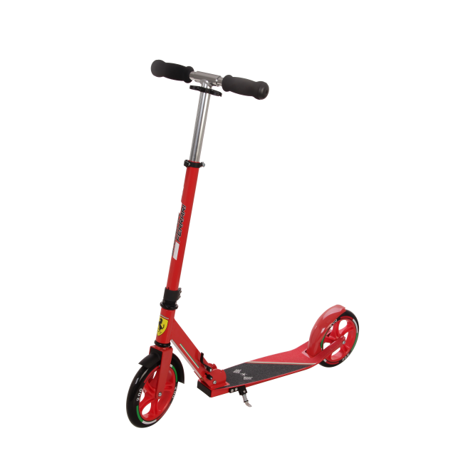 Trotienta pliabila Ferrari Junior cu roti 200 mm, rosie FUNKFXA70RE