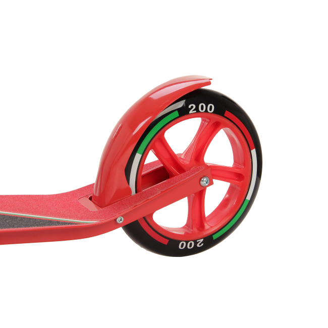 Trotienta pliabila Ferrari Junior cu roti 200 mm, rosie FUNKFXA70RE