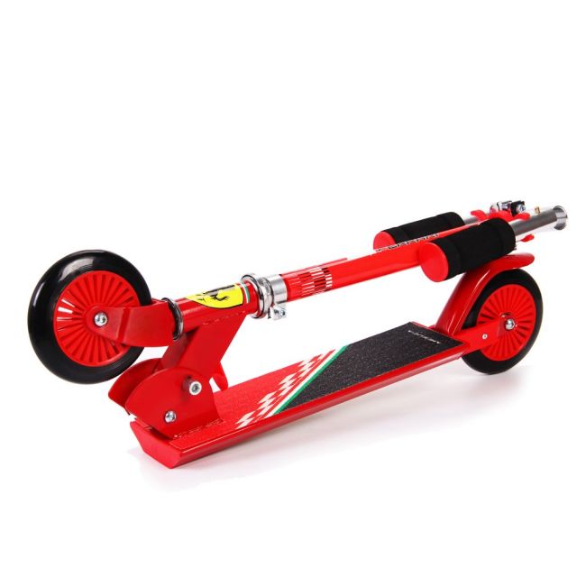 Trotineta pliabila Ferrari pentru copii cu roti 120 mm, rosie FUNKFXK30RE