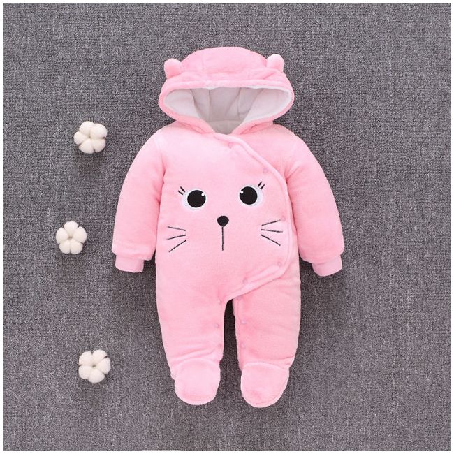 Combinezon plusat roz - Kitty MD066-4-G