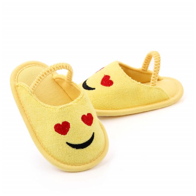Pantofiori decupati pentru fetite - Love Emoticon MBd2443-2-SA1