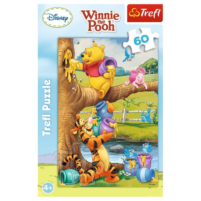 PUZZLE TREFL 60 WINNIE THE POOH TOTI LA TREABA VIV17264
