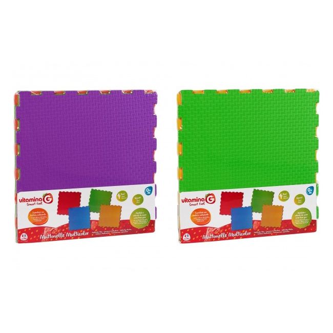 Set 4 piese gigant puzzle din spuma Eva Globo - SOLGL05183