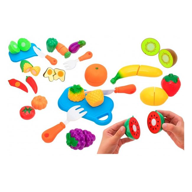 Set alimente diverse fructe si legume Globo cu velcro - SOLGL39201