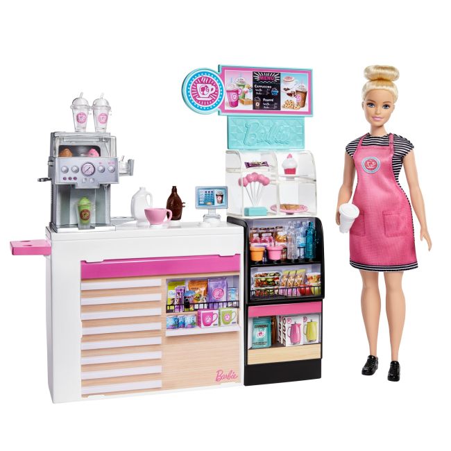 BARBIE  SET CAFENEA CU 20 DE ACCESORII VIVMTGMW03