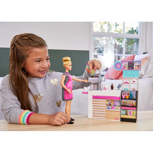 BARBIE  SET CAFENEA CU 20 DE ACCESORII VIVMTGMW03