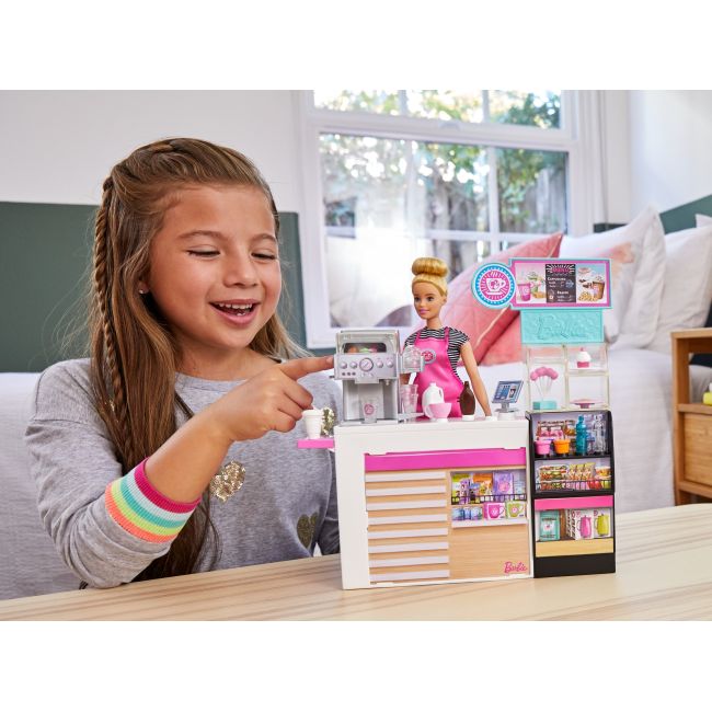 BARBIE  SET CAFENEA CU 20 DE ACCESORII VIVMTGMW03