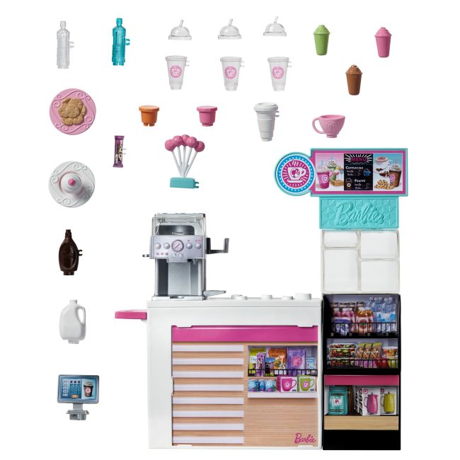 BARBIE  SET CAFENEA CU 20 DE ACCESORII VIVMTGMW03