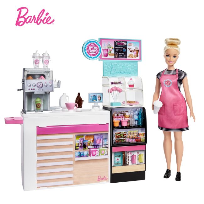 BARBIE  SET CAFENEA CU 20 DE ACCESORII VIVMTGMW03