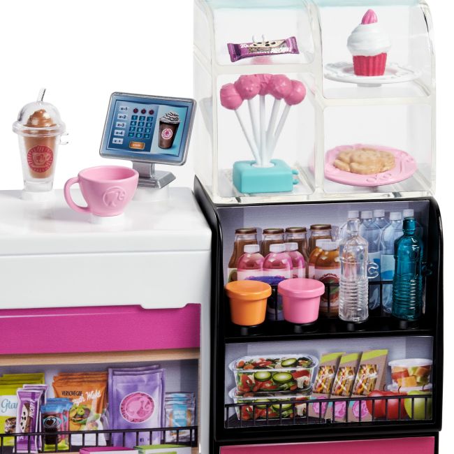 BARBIE  SET CAFENEA CU 20 DE ACCESORII VIVMTGMW03