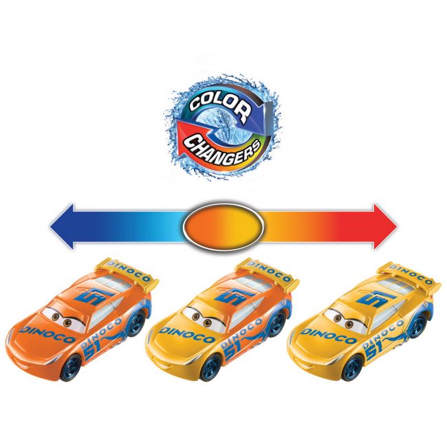 CARS MASINUTA DINACO CRUZ RAMIREZ CU CULORI SCHIMBATOARE VIVMTGNY94_GNY97