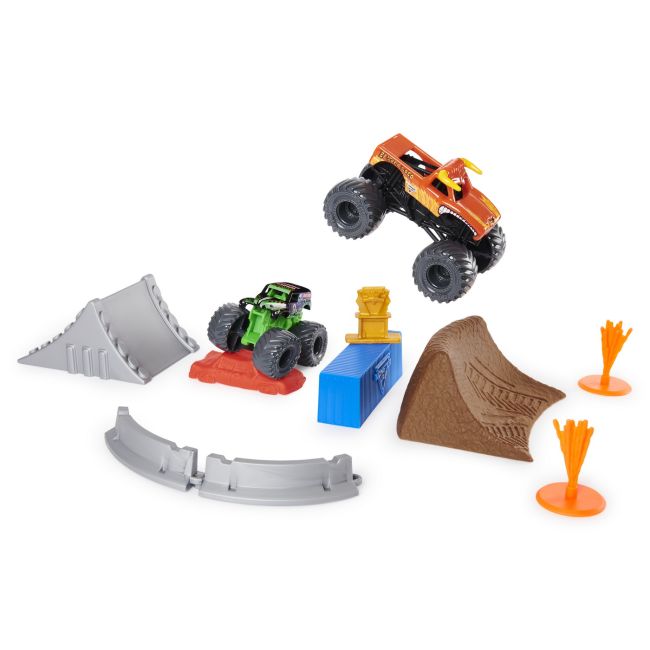 MONSTER JAM SET DE JOACA EL TORO LOCO SI GROPARUL VIV6058007