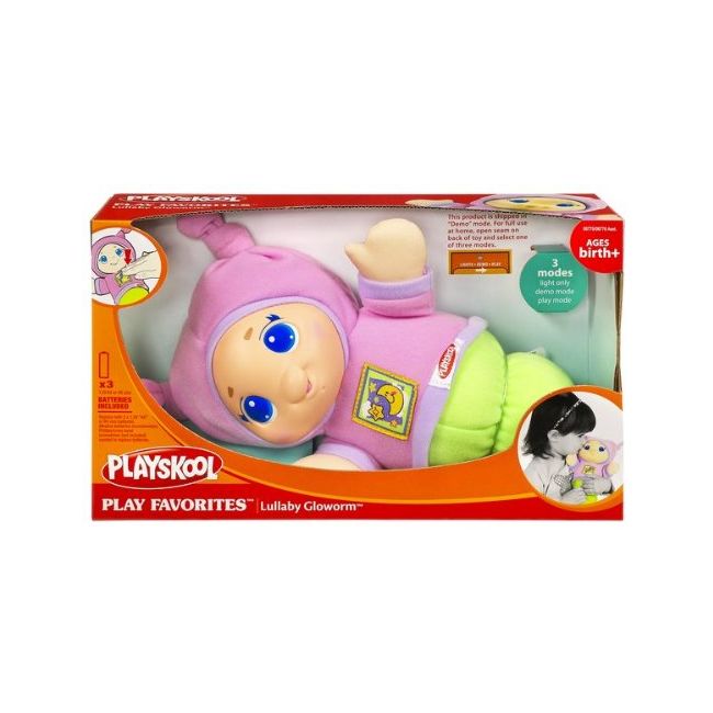 Jucarie Hasbro Playskool Lullaby Gloworm Pink - VG100005