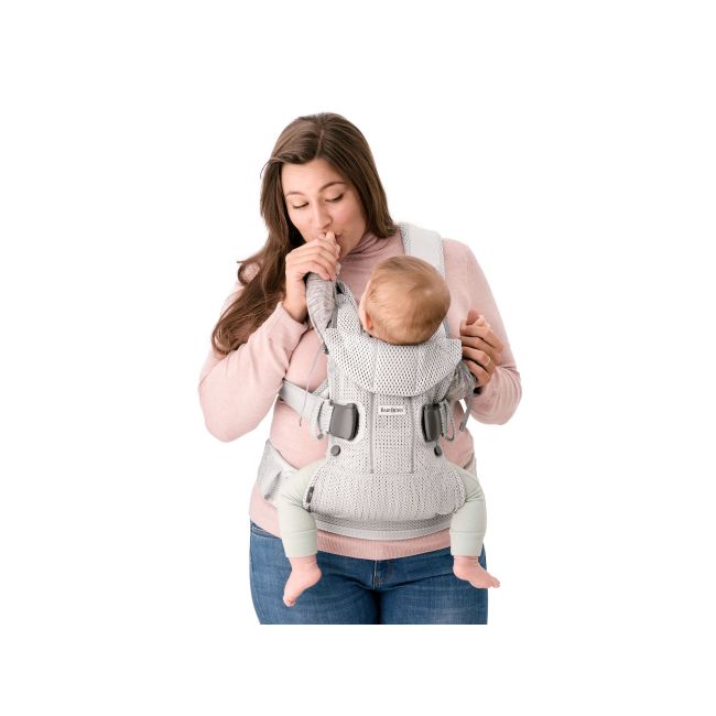 BabyBjorn - Marsupiu anatomic One Air - Anthracite, 3D Mesh BSAFE098013E1