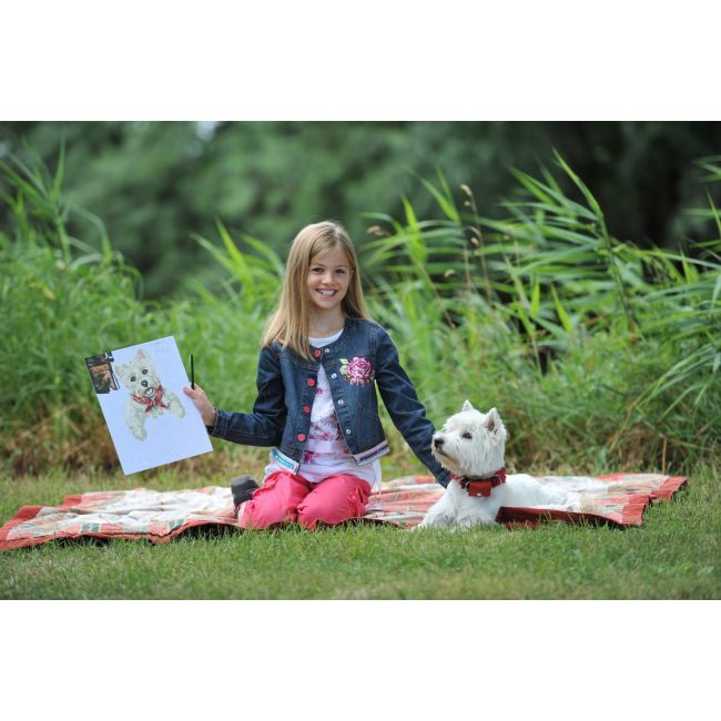 KIT PICTURA PE NUMERE SCHIPPER CATELUL PAULI VIV609240404