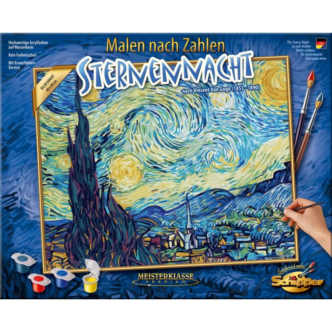 KIT PICTURA PE NUMERE SCHIPPER CER INSTELAT VINCENT VAN GOGH VIV609130816