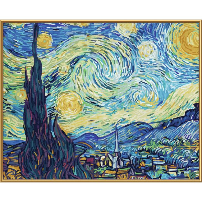 KIT PICTURA PE NUMERE SCHIPPER CER INSTELAT VINCENT VAN GOGH VIV609130816