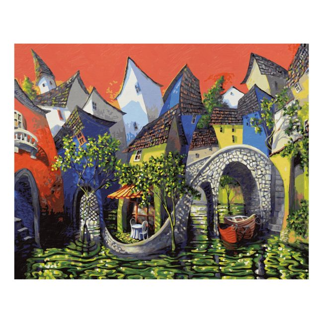 KIT PICTURA PE NUMERE SCHIPPER HOLIDAY MEMORIES VIV609130823