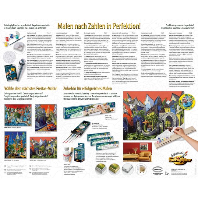 KIT PICTURA PE NUMERE SCHIPPER HOLIDAY MEMORIES VIV609130823