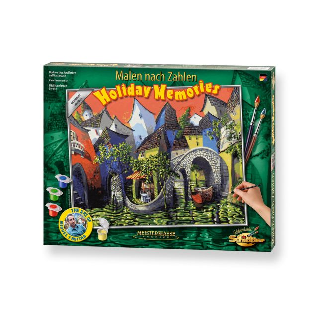 KIT PICTURA PE NUMERE SCHIPPER HOLIDAY MEMORIES VIV609130823
