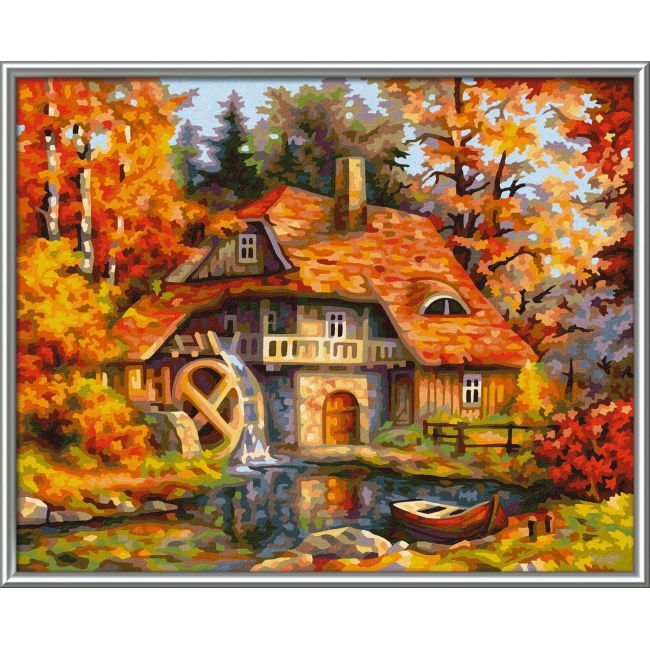 KIT PICTURA PE NUMERE SCHIPPER MOARA VECHE TOAMNA VIV609240799