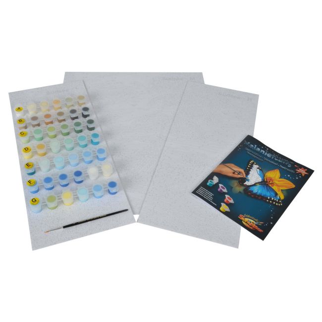 KIT PICTURA PE NUMERE SCHIPPER PE PLAJA, 3 TABLOURI VIV609260693