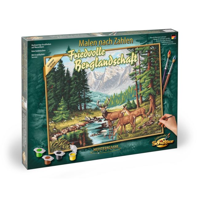 KIT PICTURA PE NUMERE SCHIPPER PEISAJ MONTAN VIV609130344