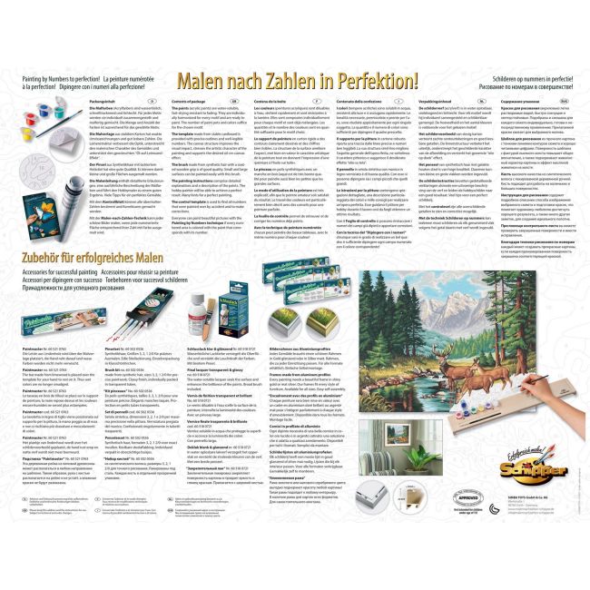 KIT PICTURA PE NUMERE SCHIPPER PEISAJ MONTAN VIV609130344