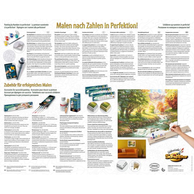 KIT PICTURA PE NUMERE SCHIPPER RAU DE MUNTE VIV609130412