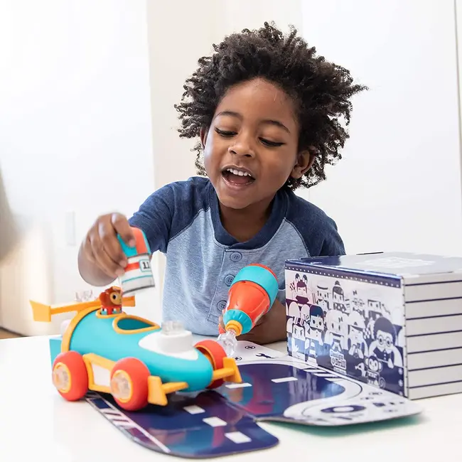 Bormasina magica - masinuta de curse