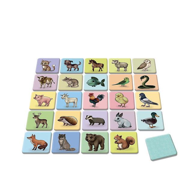 Joc de memorie - aventurile animalutelor