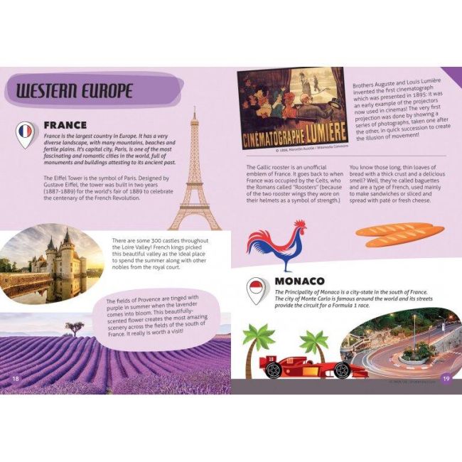 Cunoaste si exploreaza - puzzle europa (210 piese)